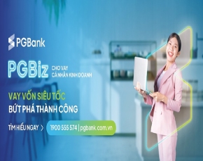 PGBank đồng hành cùng doanh nghiệp với sản phẩm tín dụng PGBiz